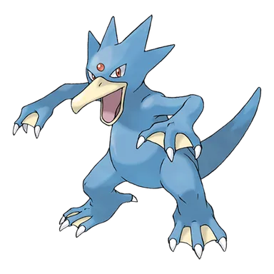 official artwork of golduck